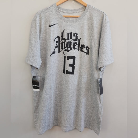 PAUL GEORGE Nike Dri-Fit Los Angeles Clippers City Edition Shirt Men’s Size XXL - Picture 1 of 5